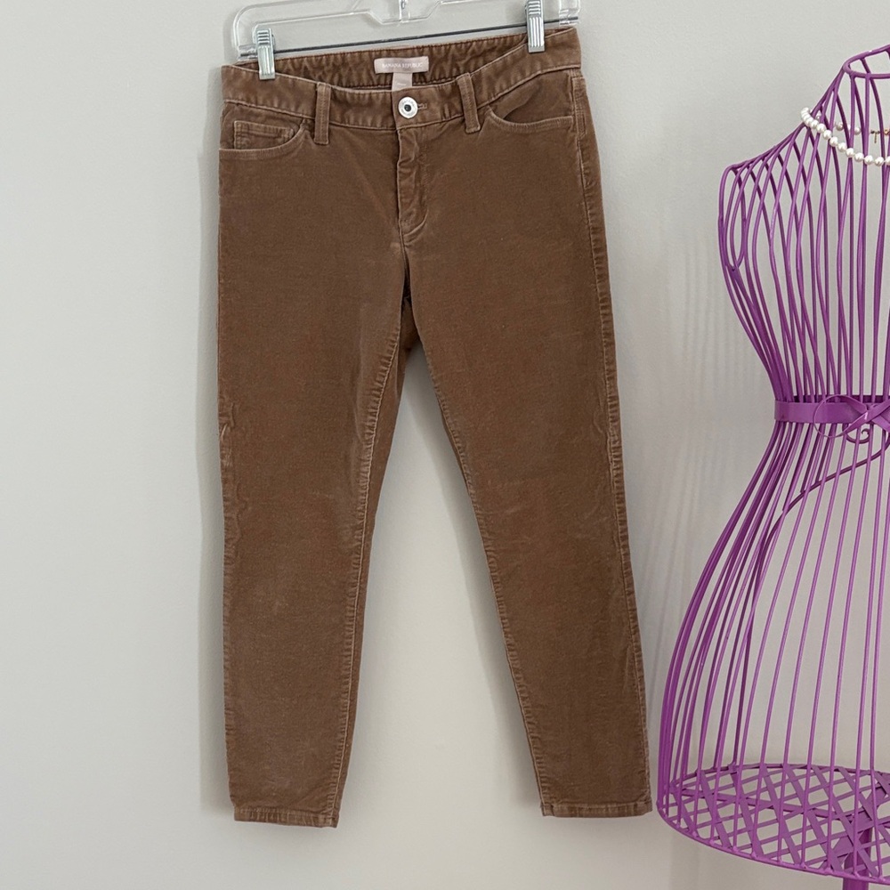 Banana Republic Brown Cropped Corduroy Jeans
